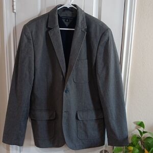 Tommy Hilfiger Special Edition Micro Herringbone Gray Sport Coat Classic Blazer